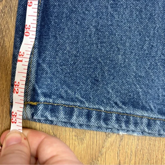 Carhartt Classic Straight Leg Fit Denim Heavy Duty Pants Men’s 38” B480-DVB - Picture 6 of 8